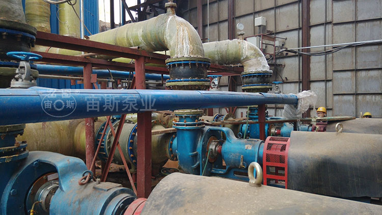 DN250脫硫循環(huán)泵配雙端面機(jī)械密封在鋼鐵廠(chǎng)應(yīng)用