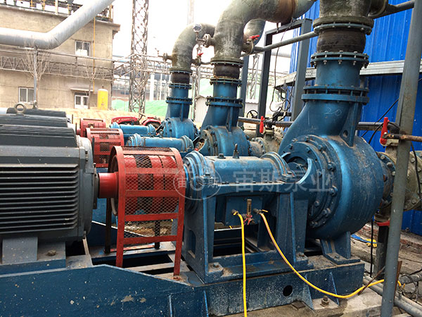 350UHB-Z襯塑脫硫泵在鋼鐵廠的應(yīng)用