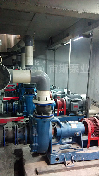 宙斯泵在山西某碳素廠脫硫使用