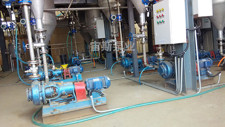 宙斯泵在丹東天利金業(yè)使用現(xiàn)場