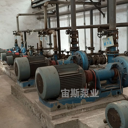 宙斯泵在河北東海特鋼脫硫工況中使用