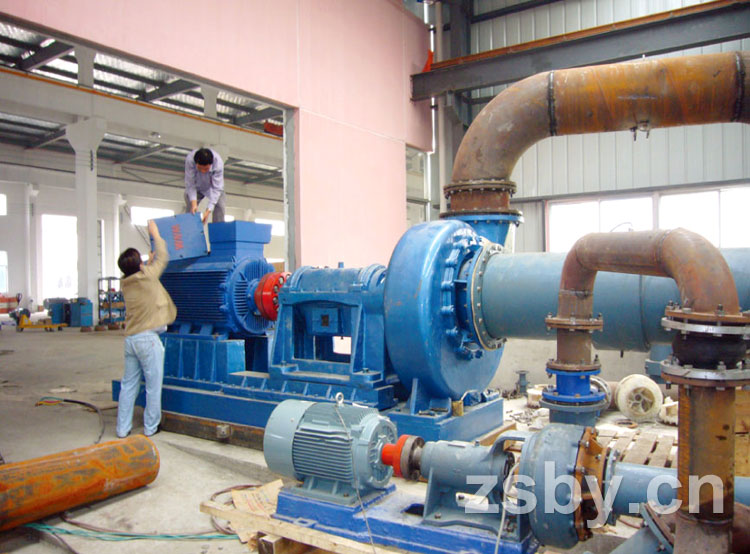 宙斯泵業(yè)大泵測(cè)試現(xiàn)場(chǎng)
