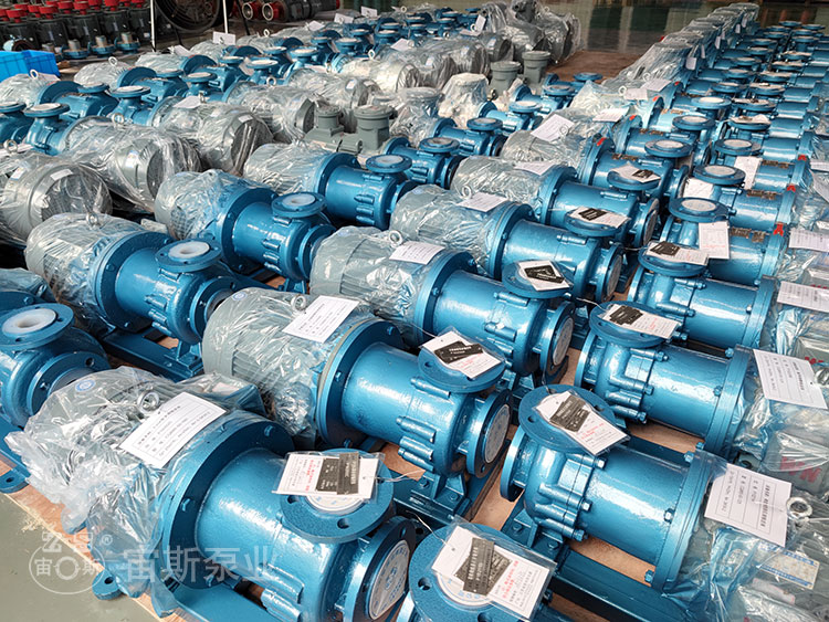 CQB系列磁力泵生產(chǎn)場景