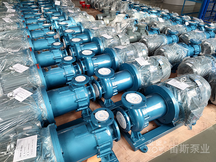 CQB系列磁力泵生產(chǎn)場景